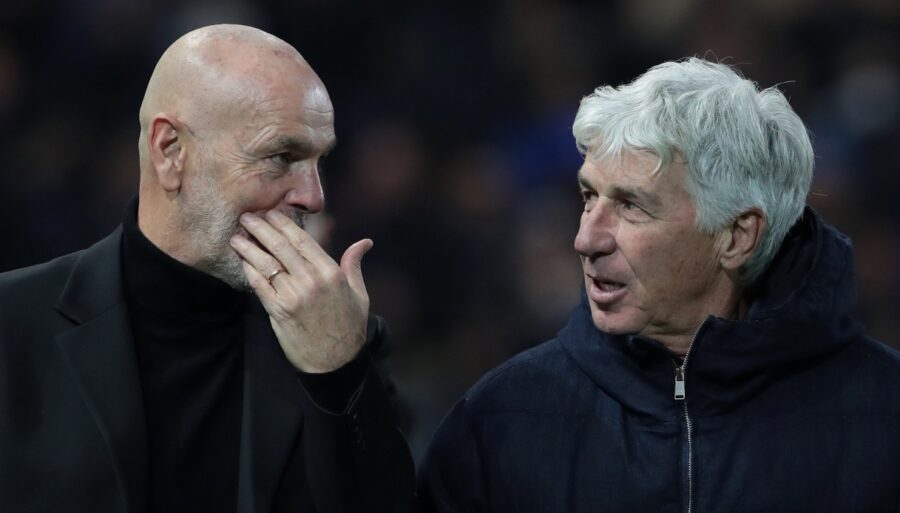 milan-atalanta,-stefano-pioli-and-gian-piero-gasperini-united-against-the-referee