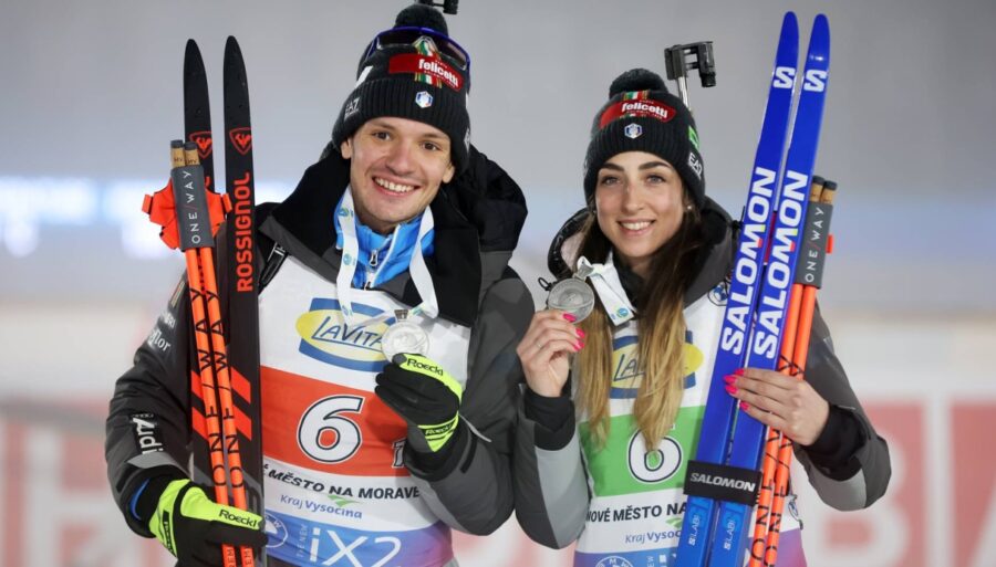 lisa-vittozzi-unstoppable:-silver-with-tommaso-giacomel