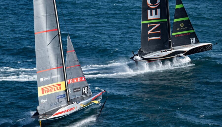 louis-vuitton-cup-final,-again-a-tie-between-luna-rossa-and-ineos-britannia