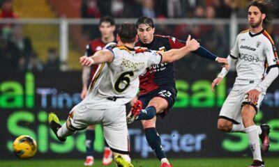 first-double-in-a-for-miretti:-genoa-beats-lecce-by-a-narrow-margin